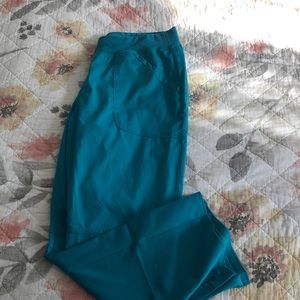 Petite large scrub pants